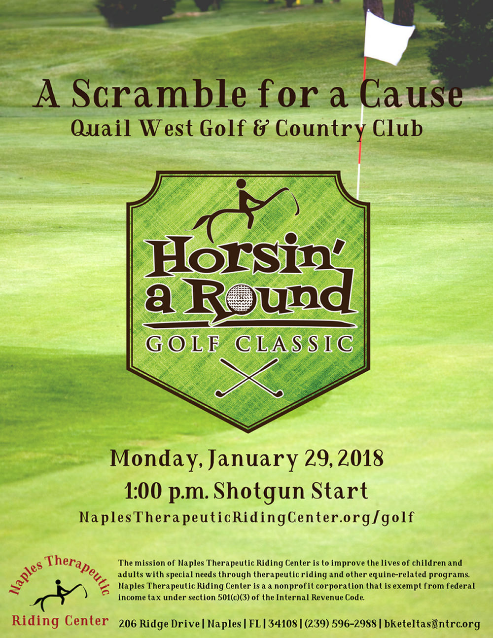 Horsin’ A Round Golf Classic A Swinging Success