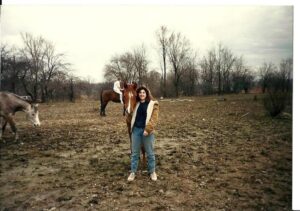 Laura Burns and Horse